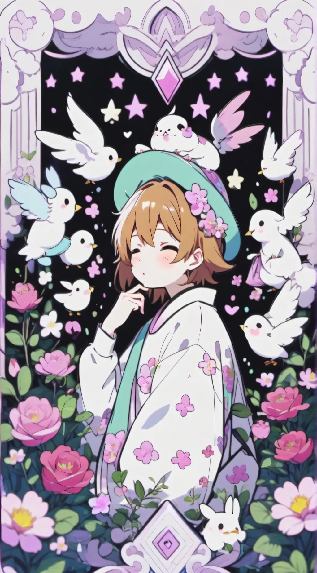 ai character: Akin background