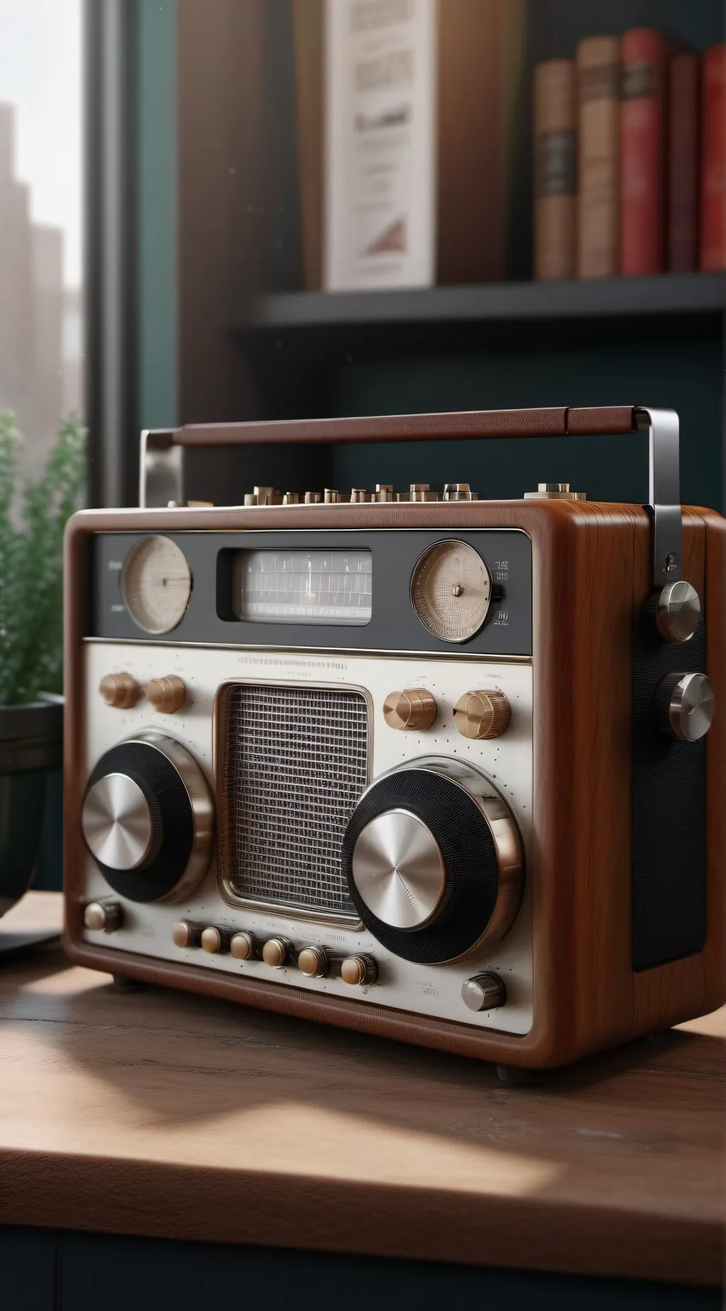 ai character: the radio background