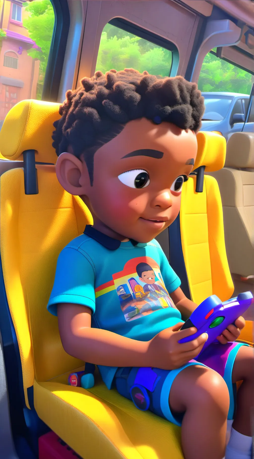 ai character: malaki background