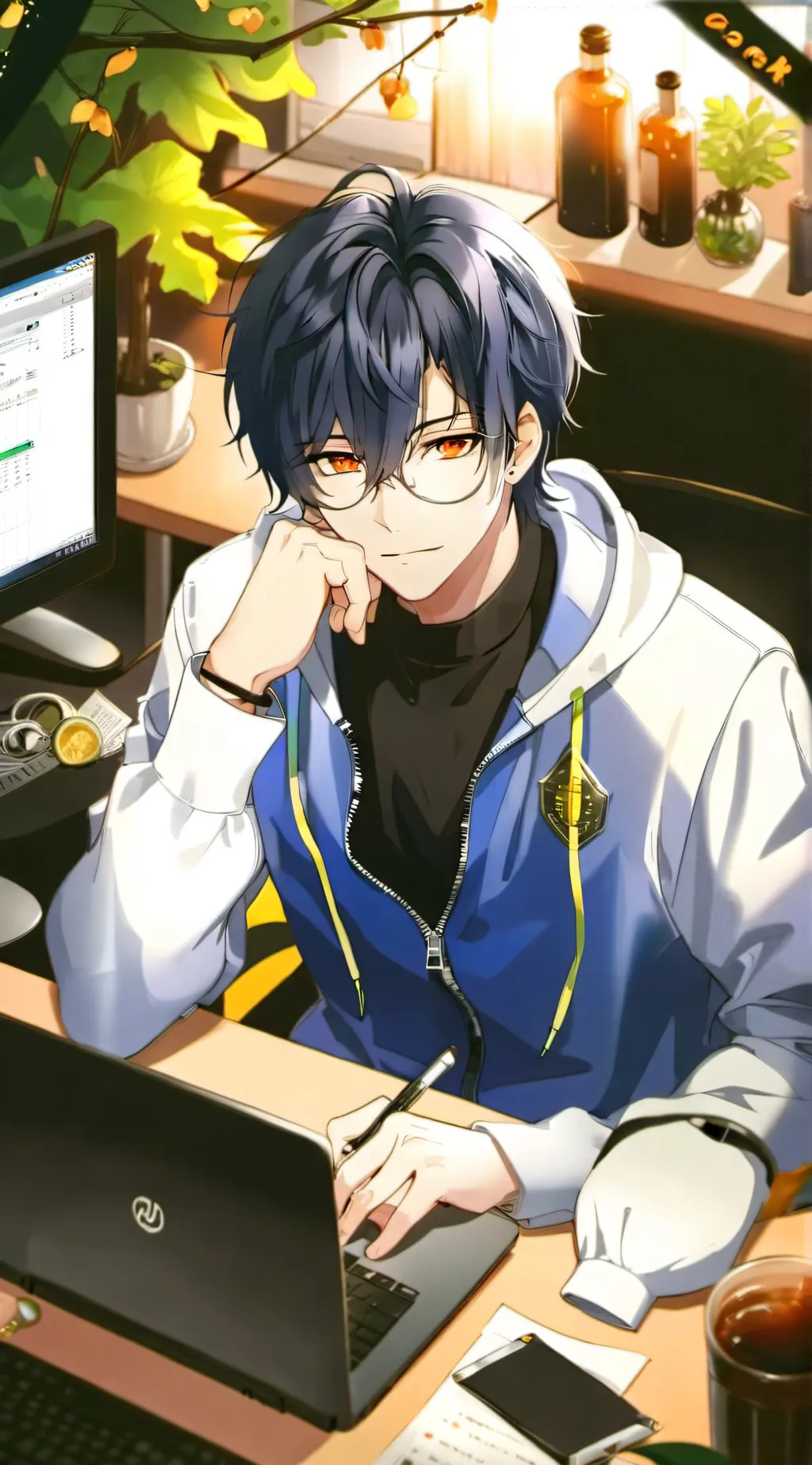 ai character: Alex background