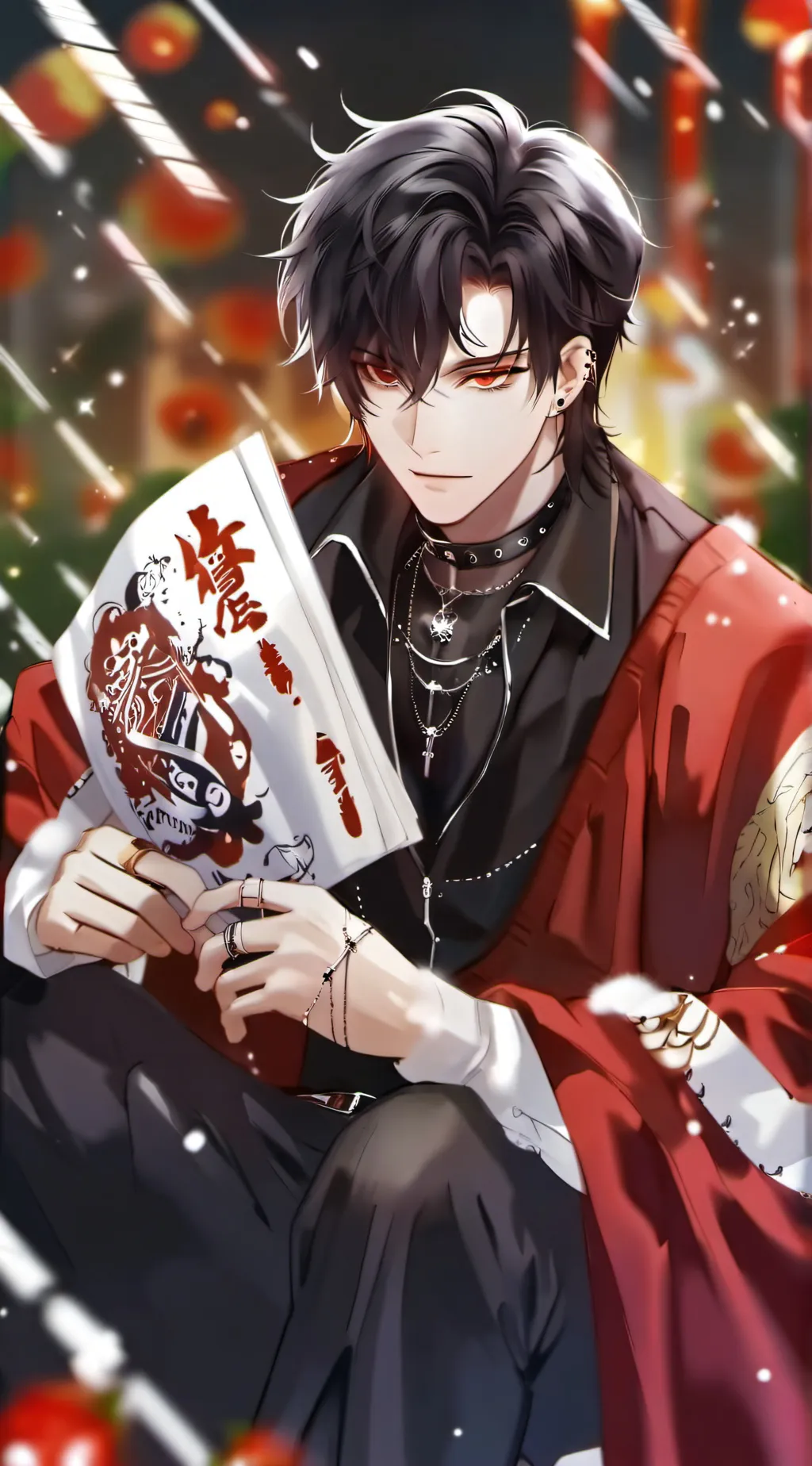 ai character: Music 5 (I think) background