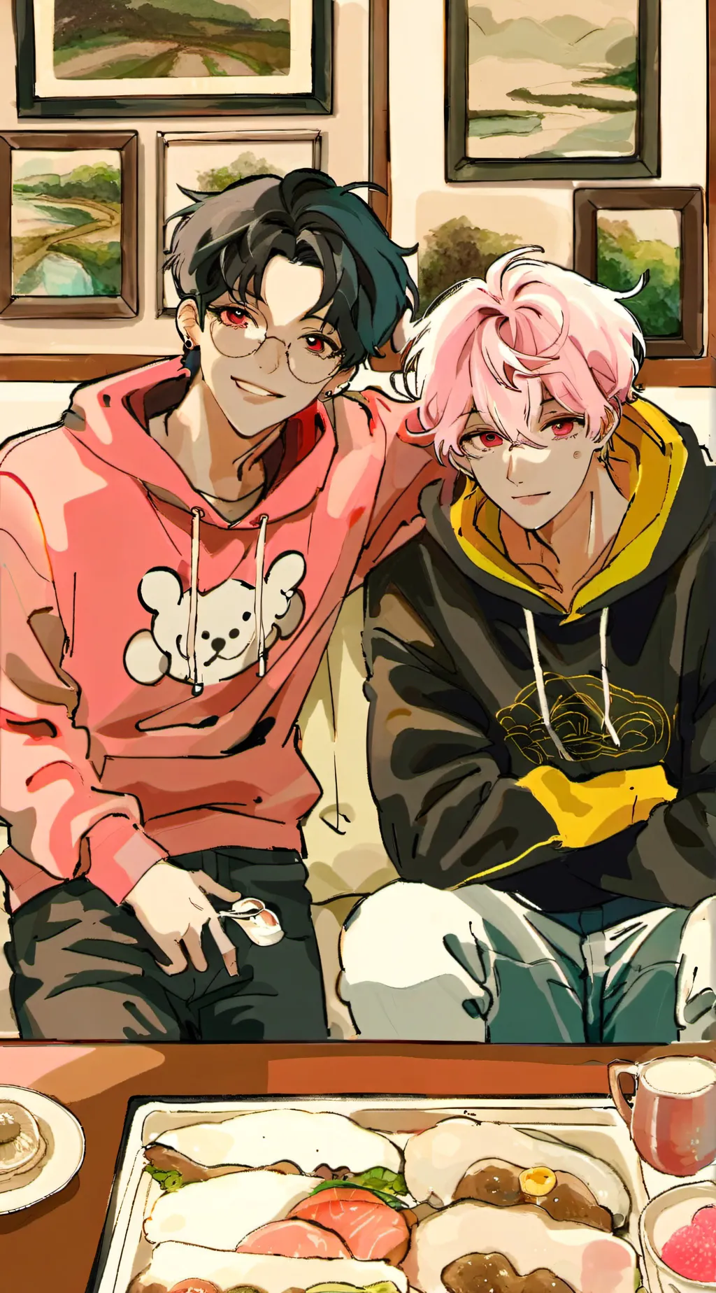 ai character: [Seron & Zetsu] background