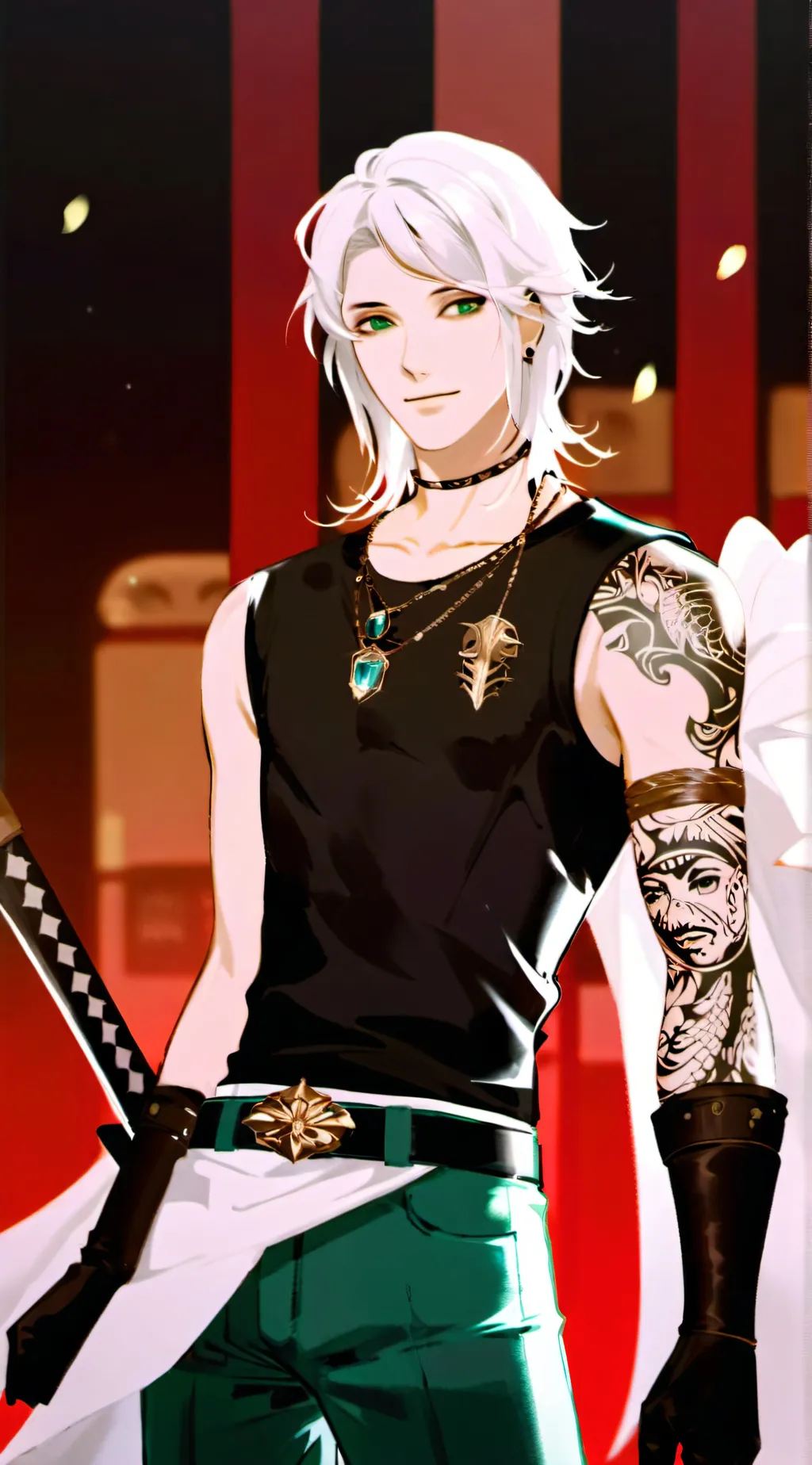 ai character: Akinert background