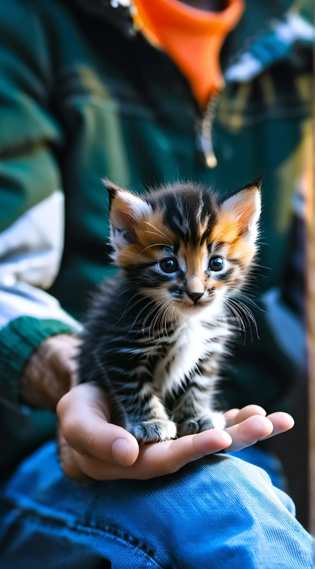 ai character: Kitten background