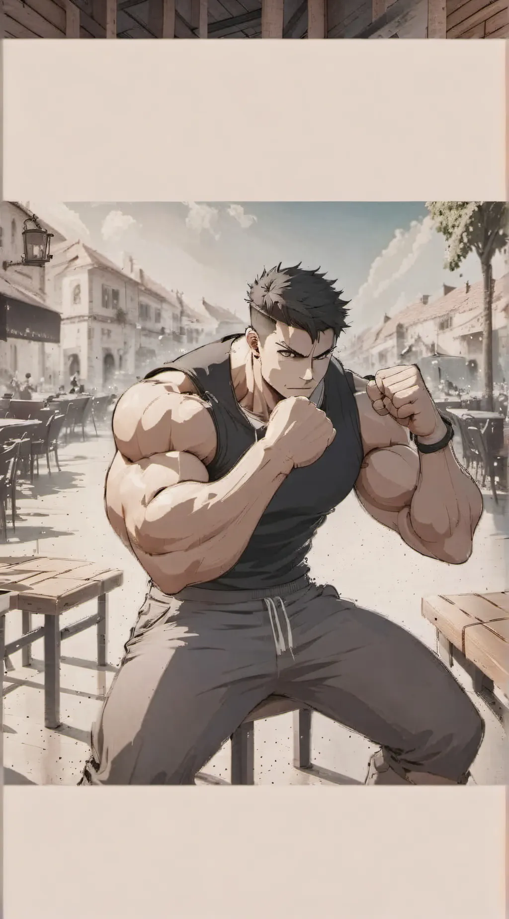 ai character: Brandt background