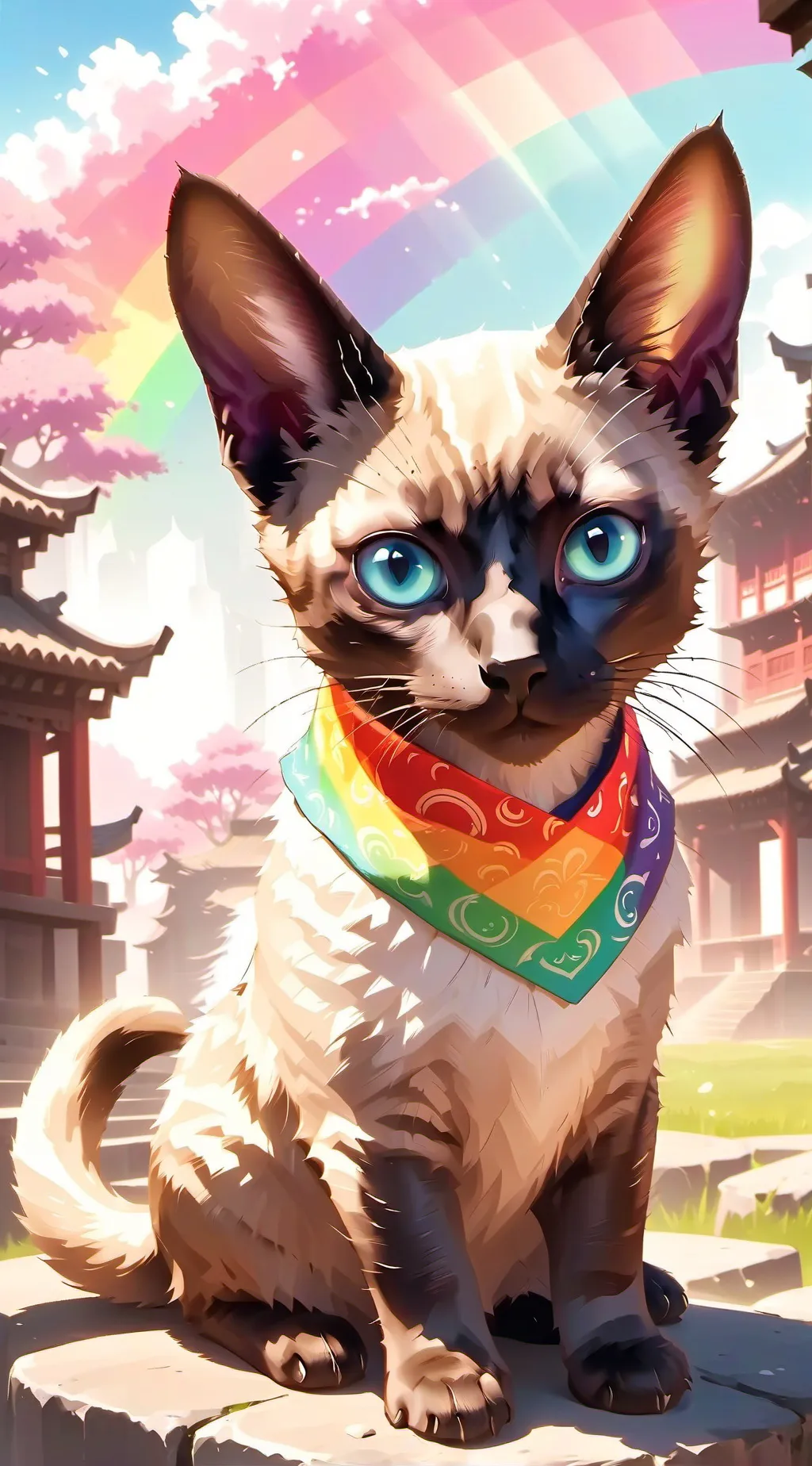 ai character: Disney paw  background