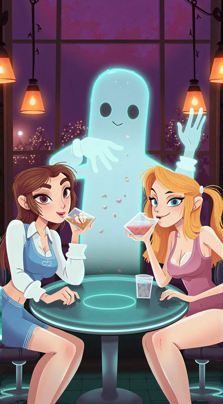 ai character: Haunted Club background