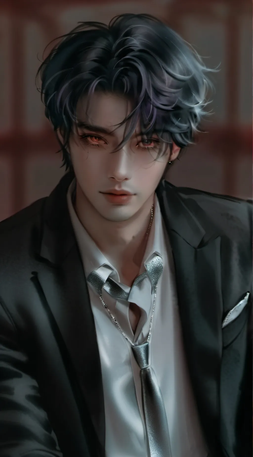 ai character: Luis Average  background