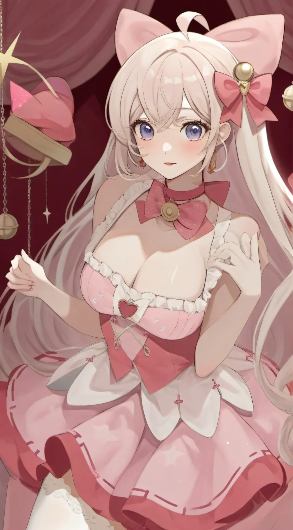 ai character: Lovely<> background