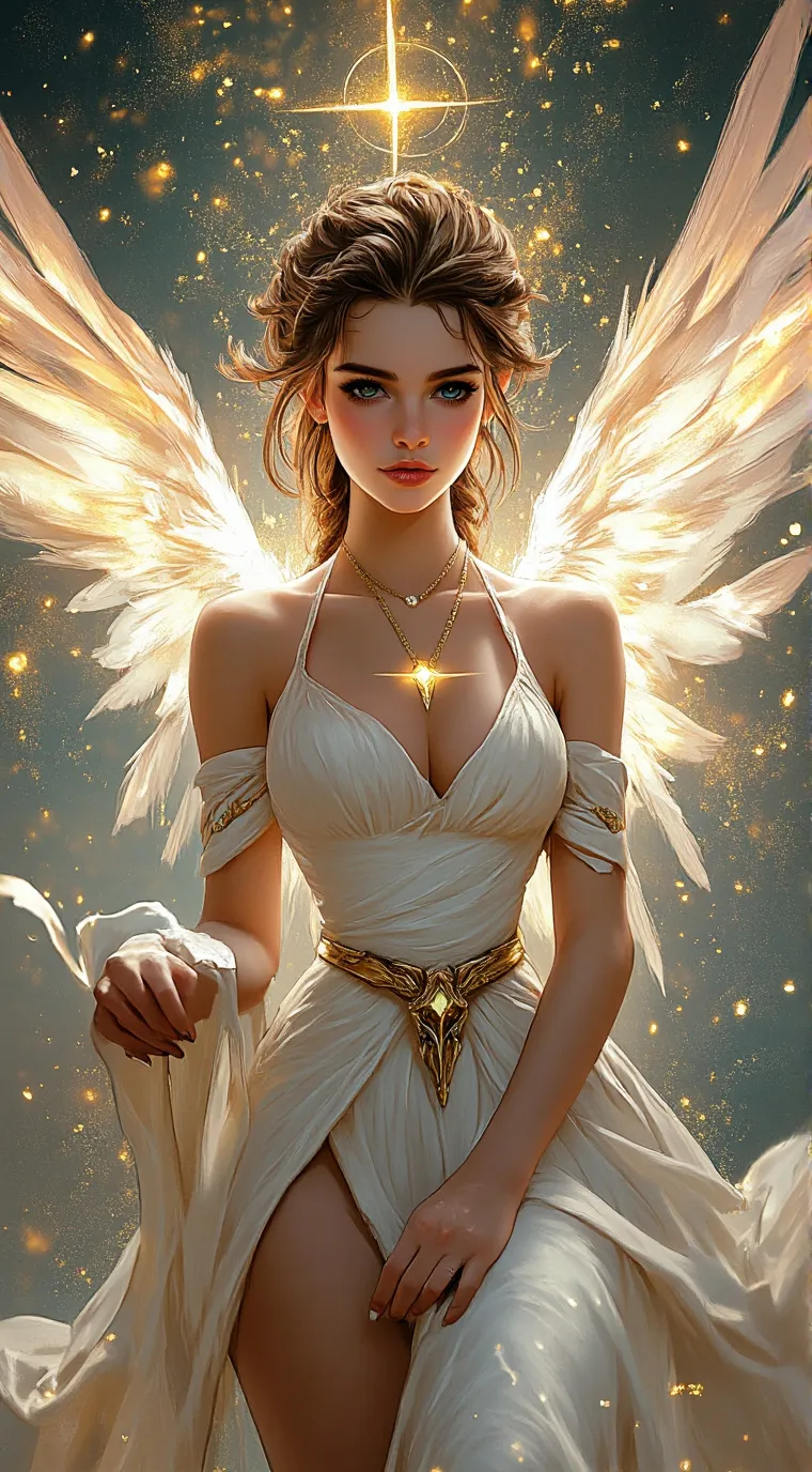 ai character: angel ally background