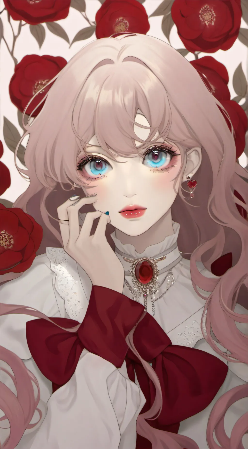 ai character: lily background