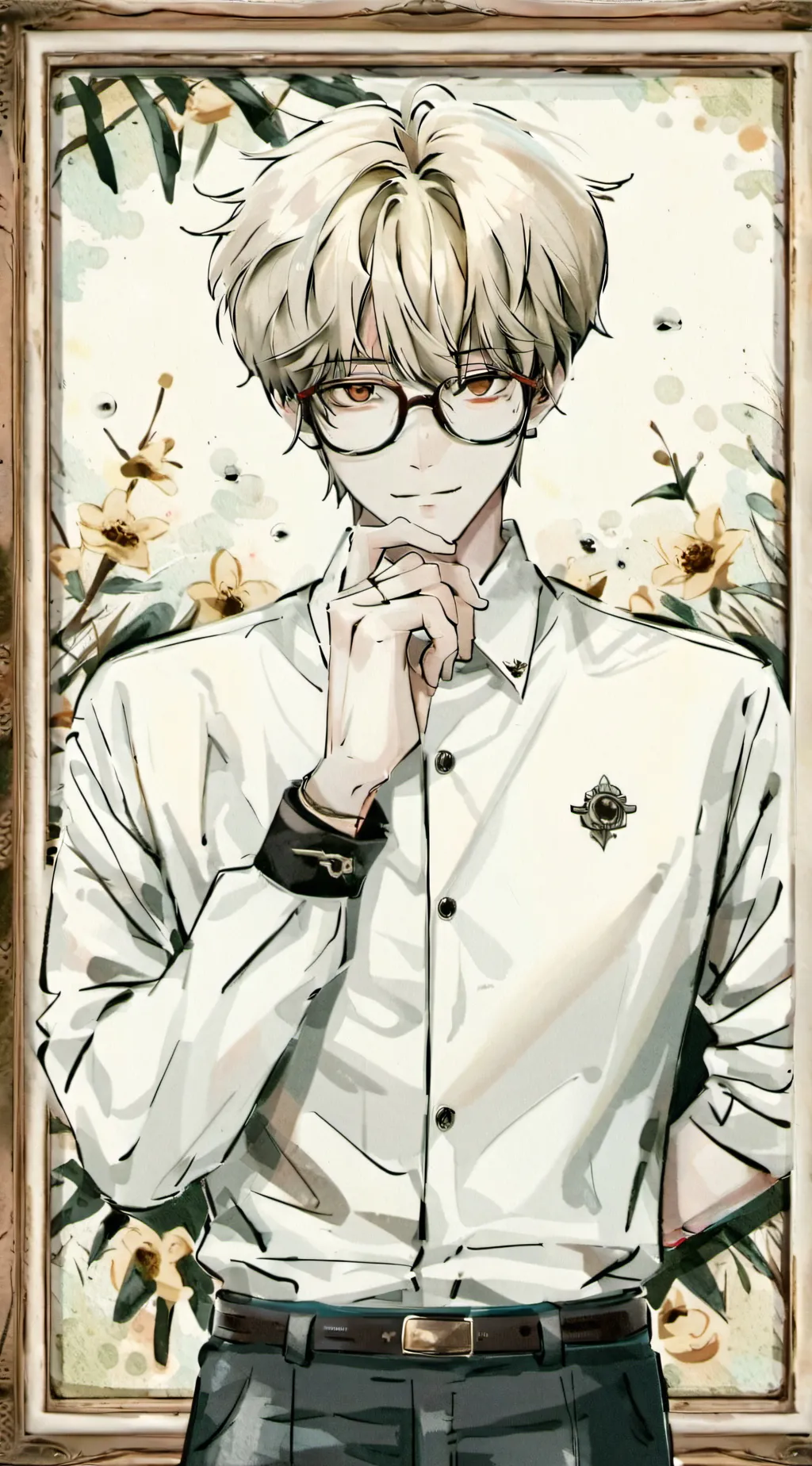 ai character: Hayden  background