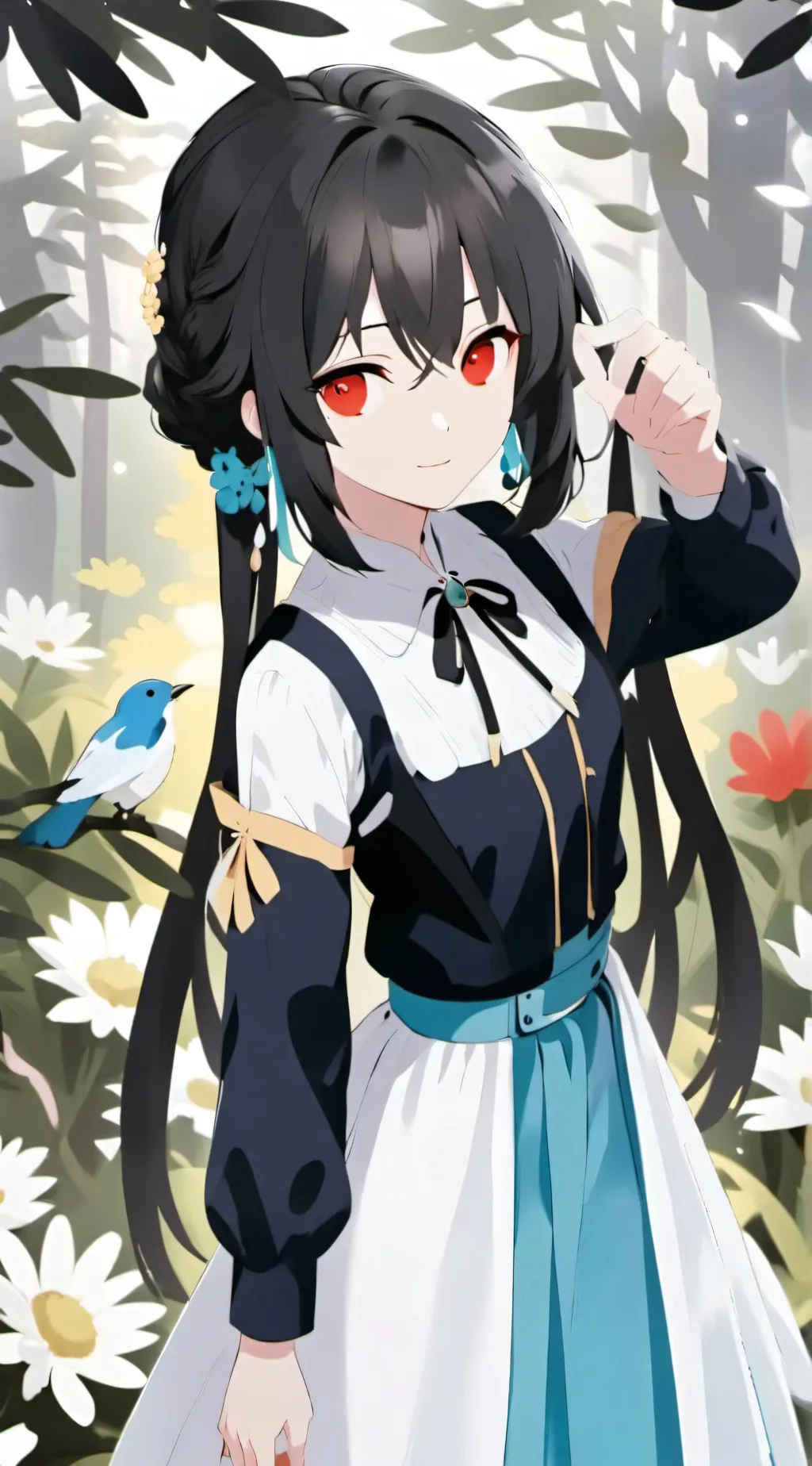 ai character: ana  background