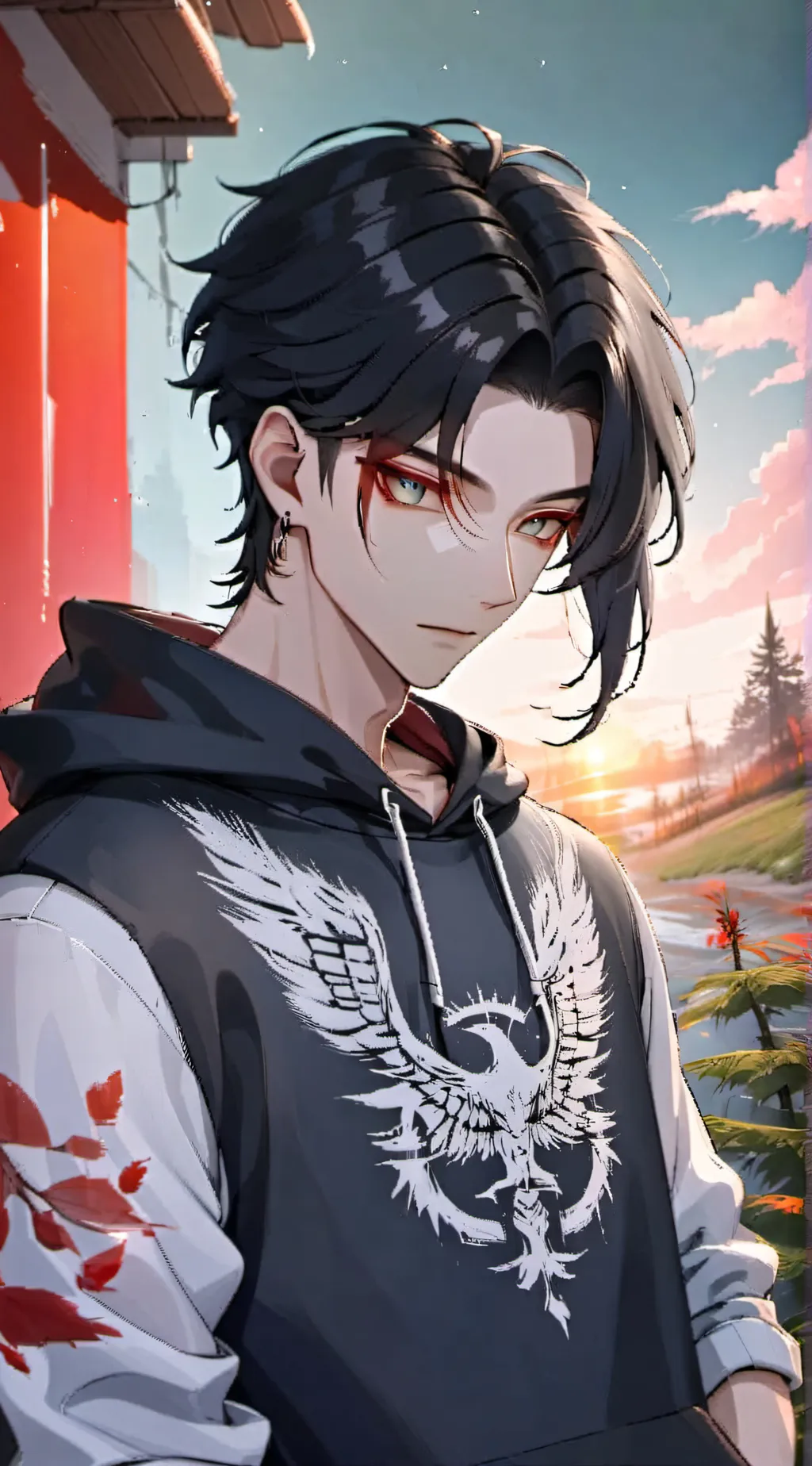 ai character: ✨HANK✨ background