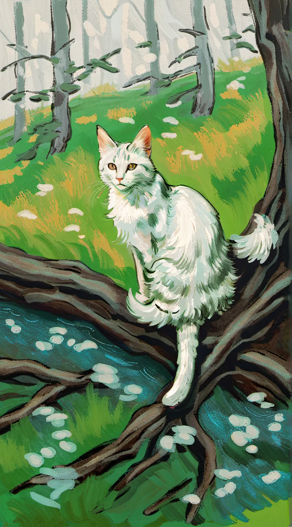 ai character: Warriors Prophecy  background