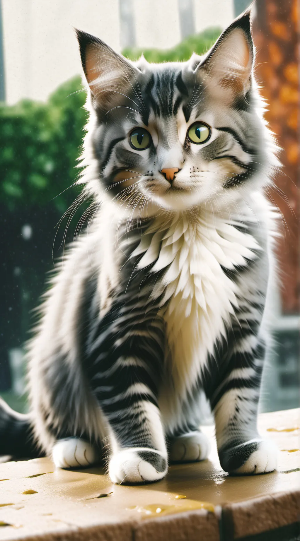 ai character: cutie  background