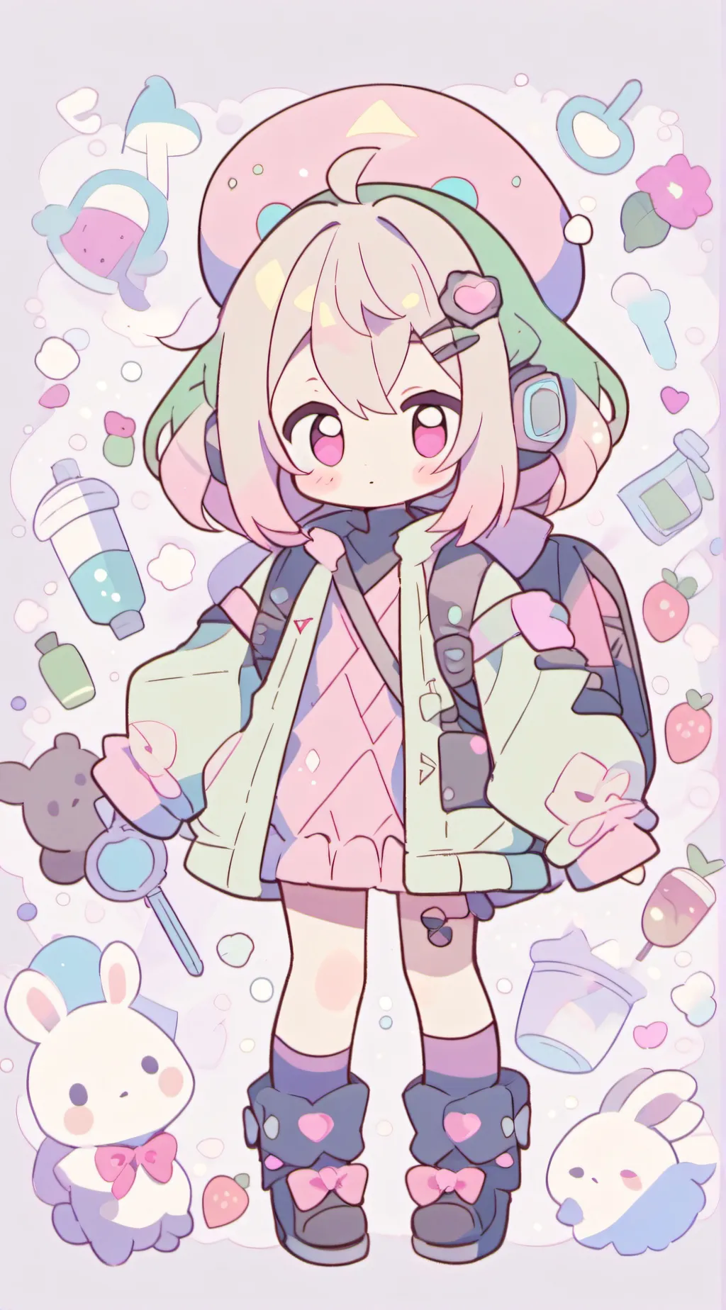 ai character: I need ideas😭 background