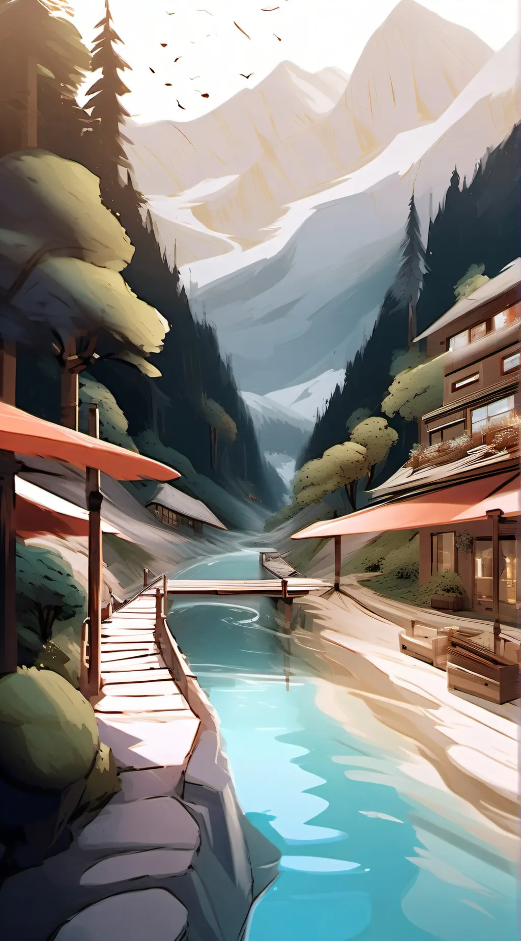 ai character: Misture background