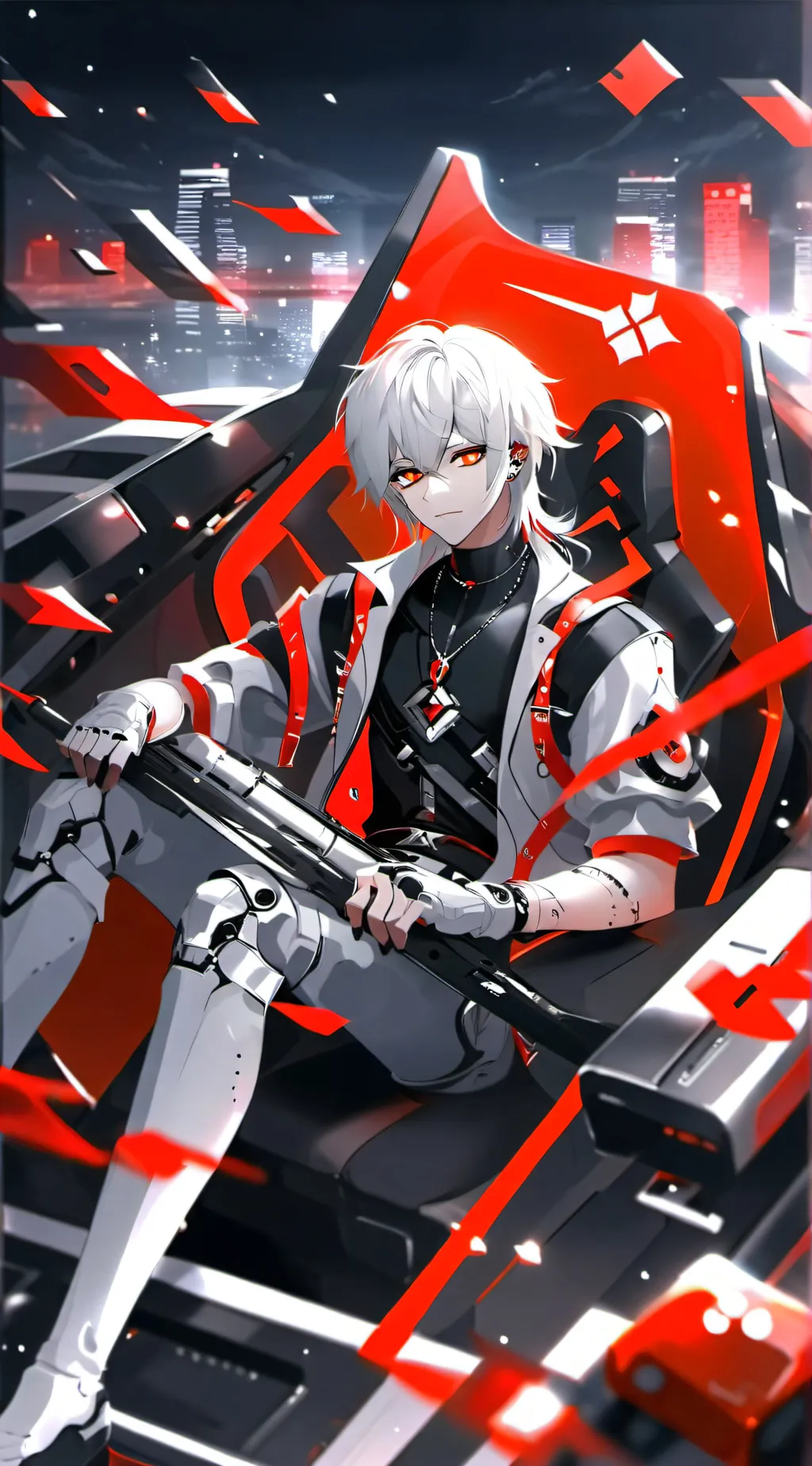 ai character: leo background