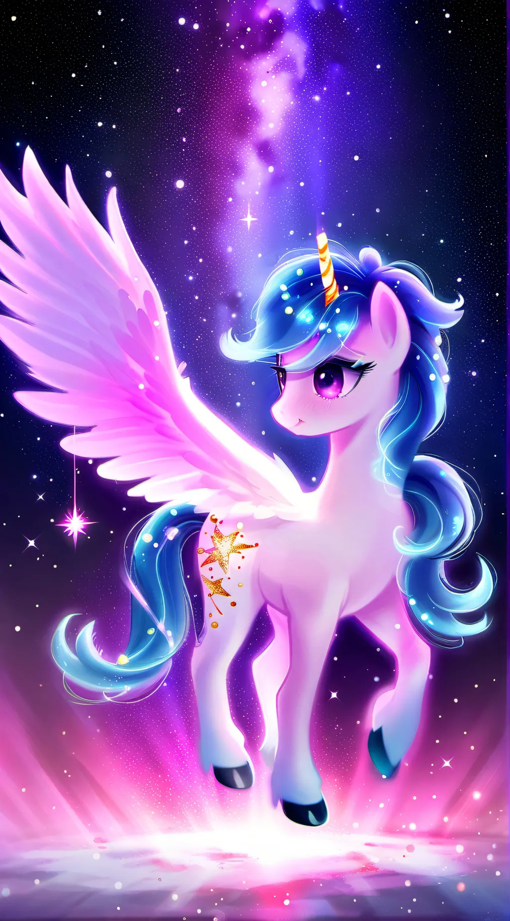 ai character: Twilight Sparkle background