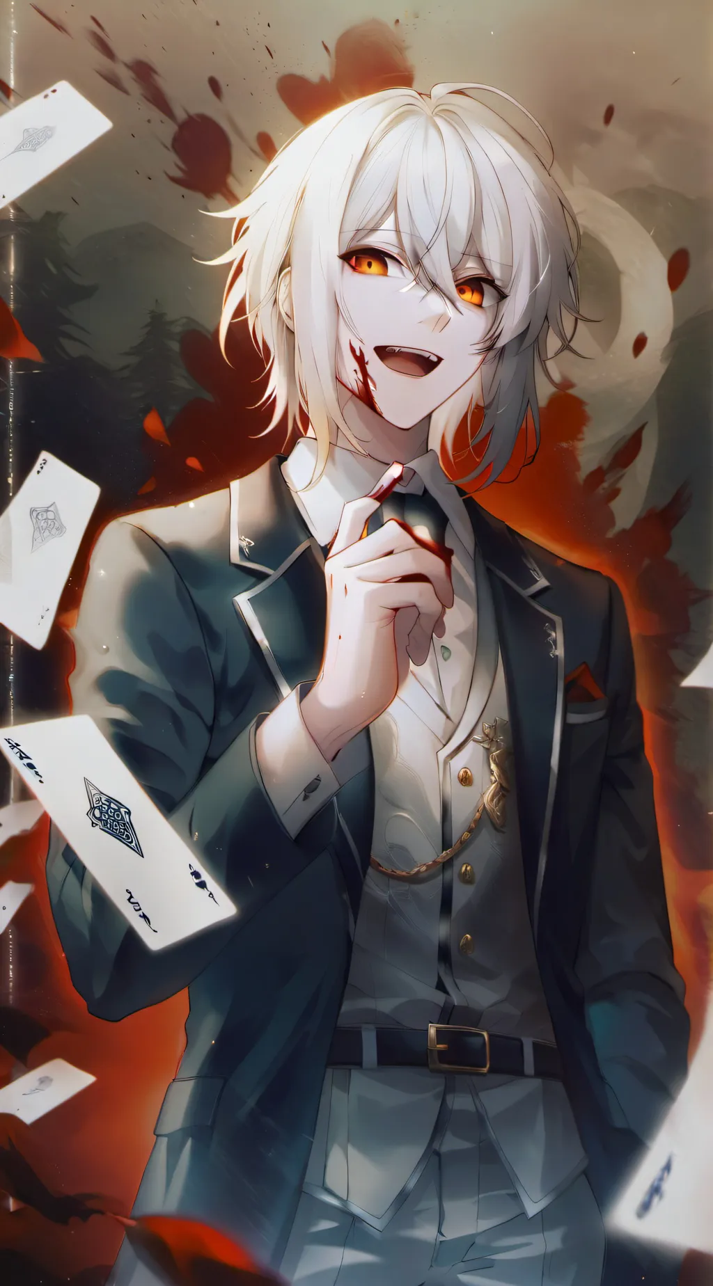 ai character: Hiraku  background