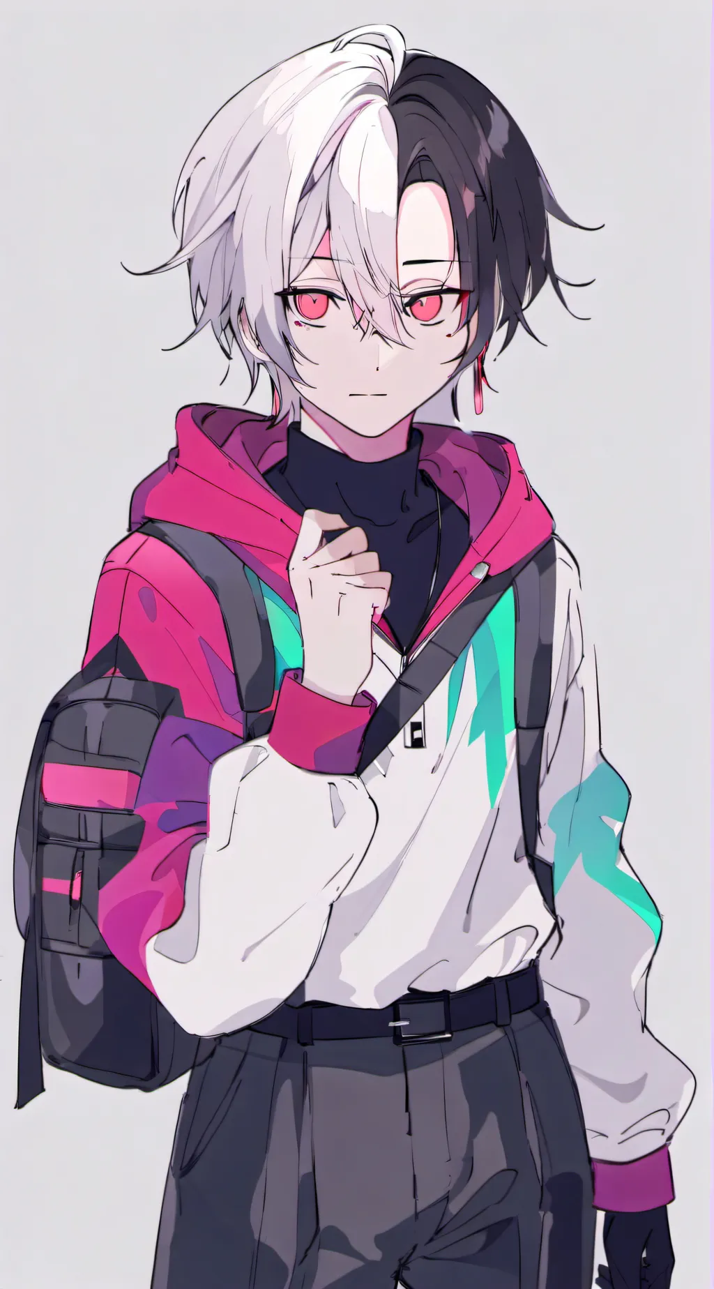 ai character: MHA Talkie background