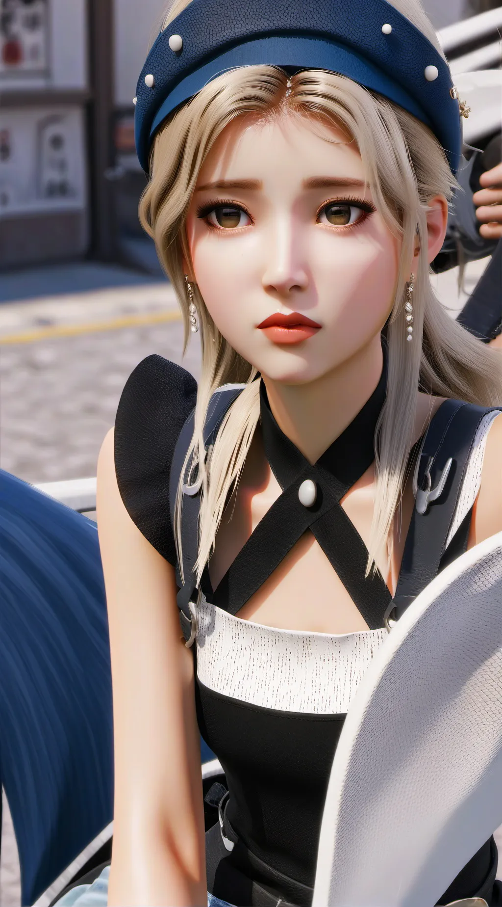 ai character: haler background