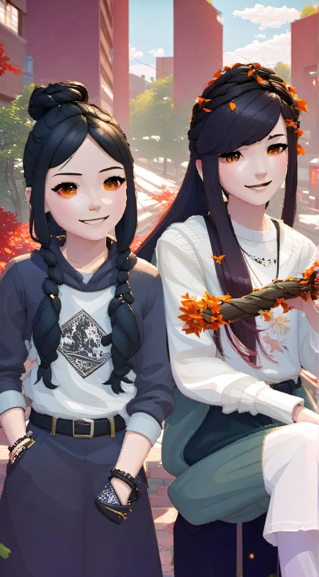 ai character: SMG34 ivy and me background