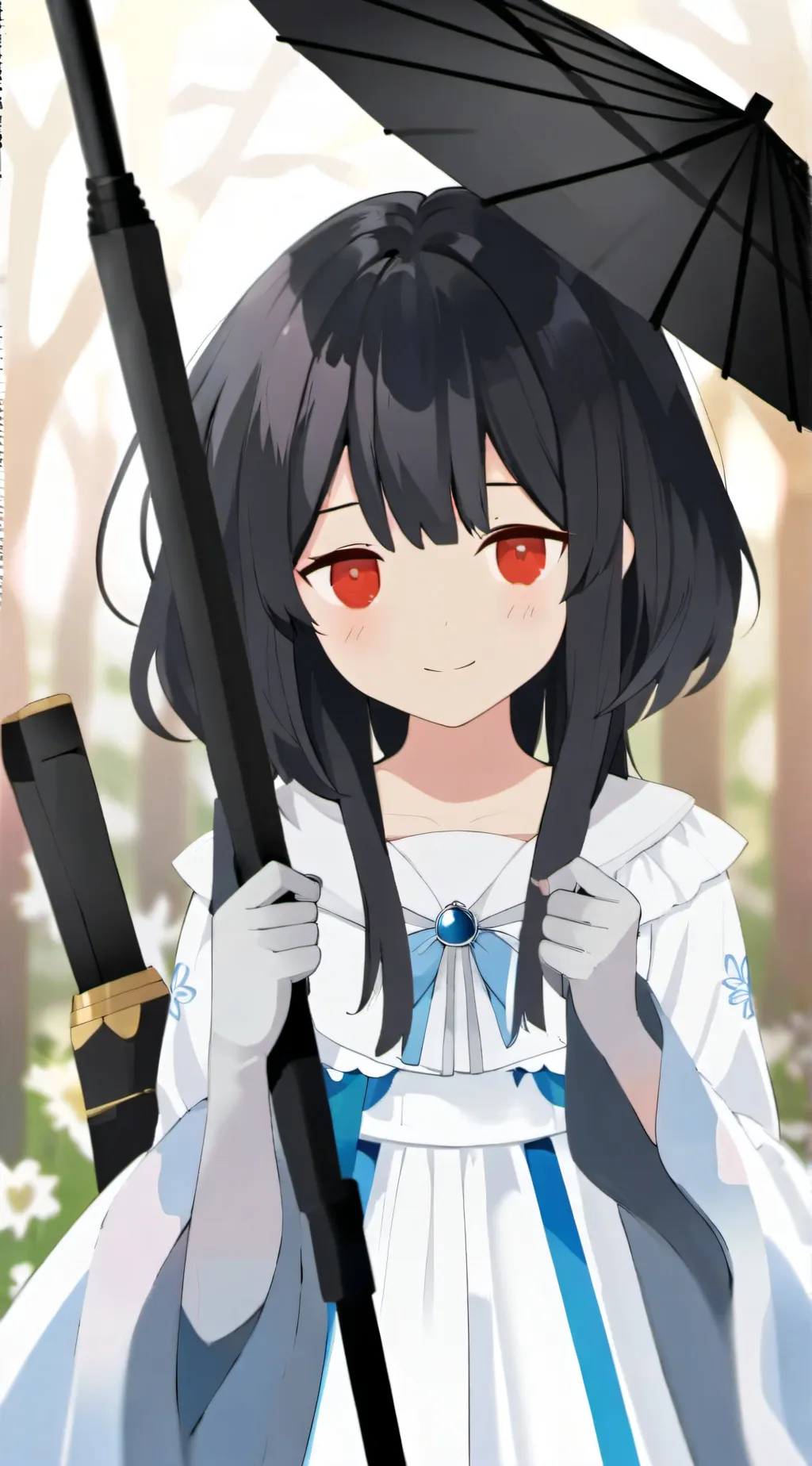 ai character: Elika♥️ background