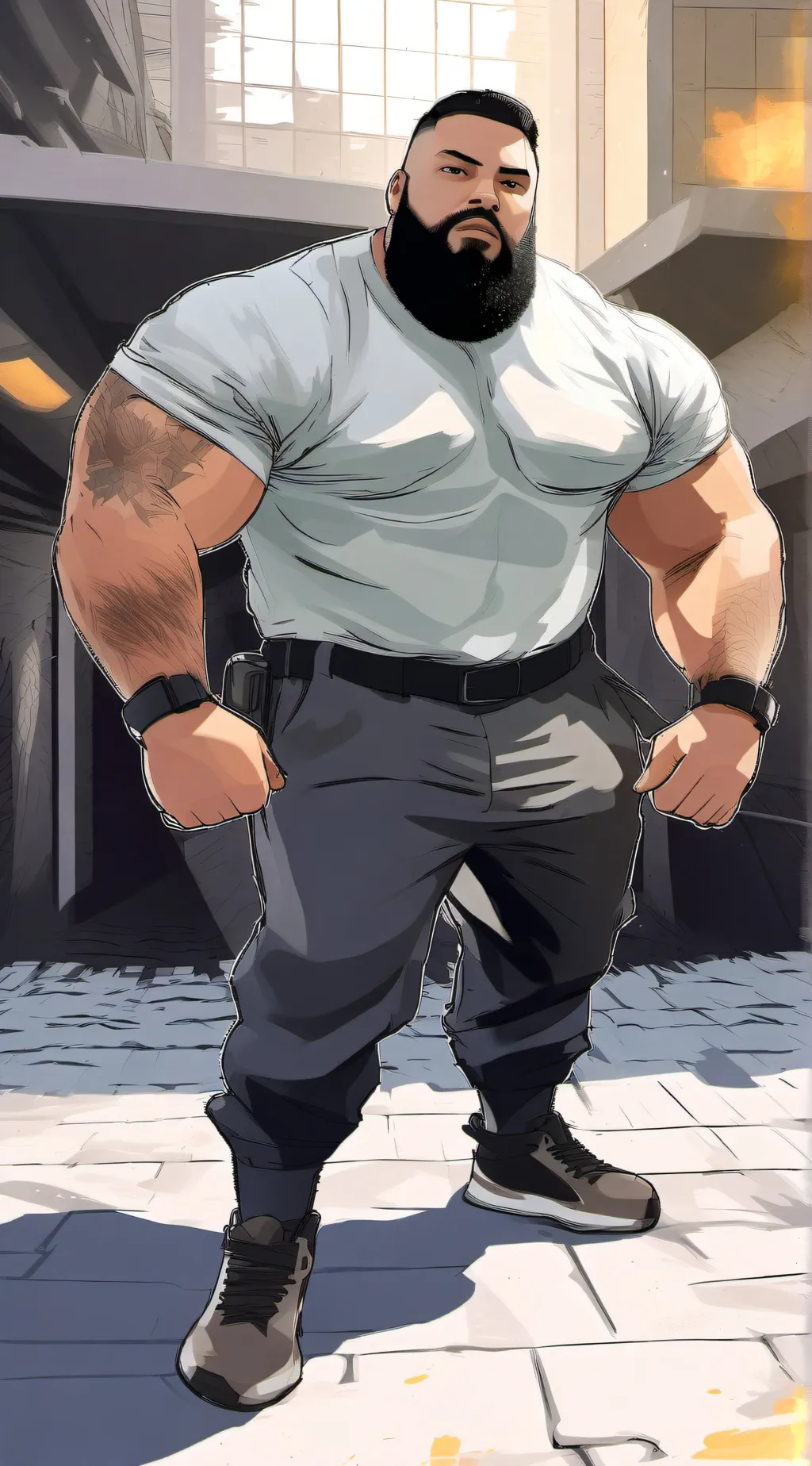 ai character: Khan  background