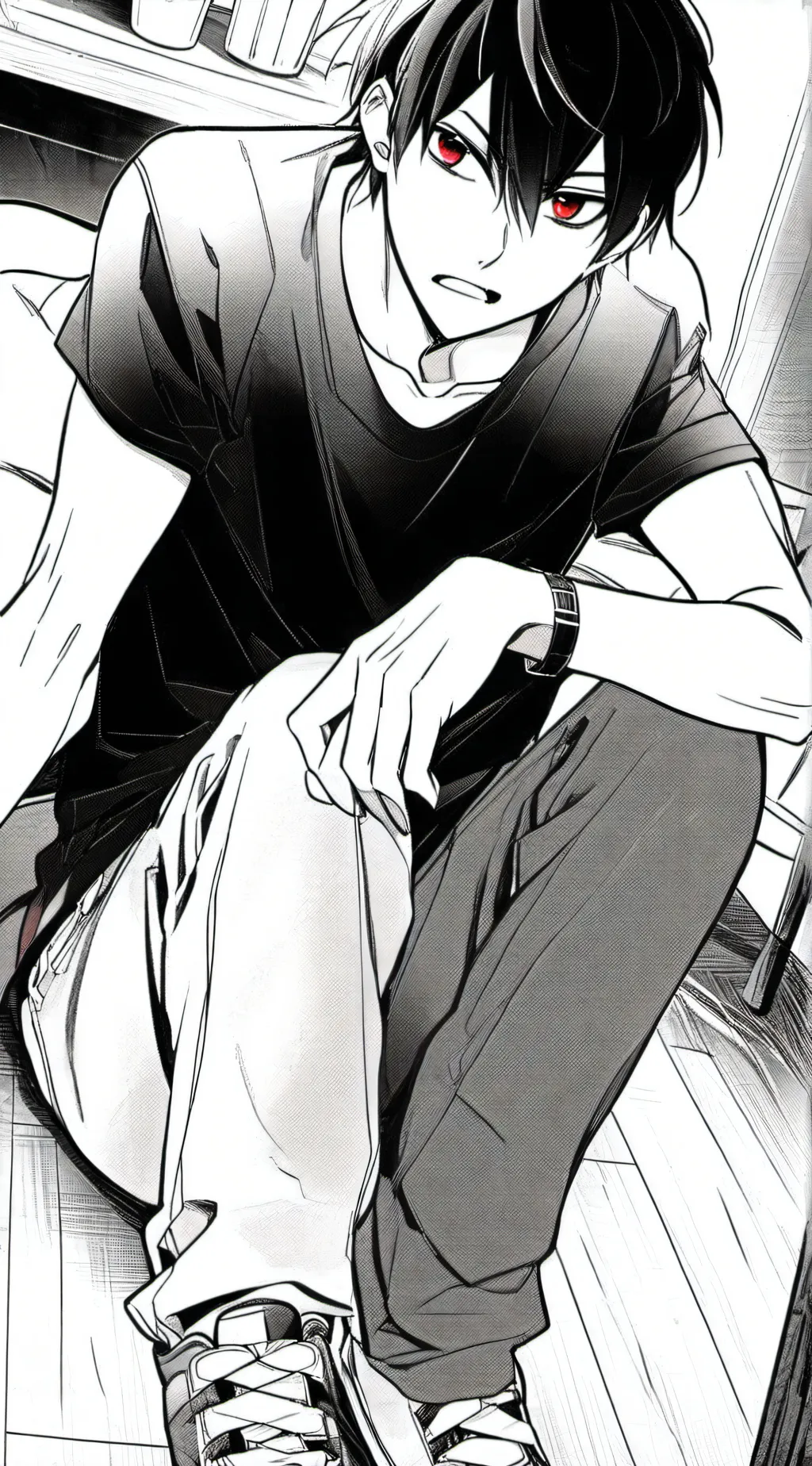 ai character: Riki background