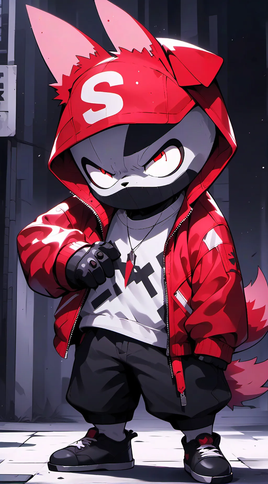 ai character: project transfut background