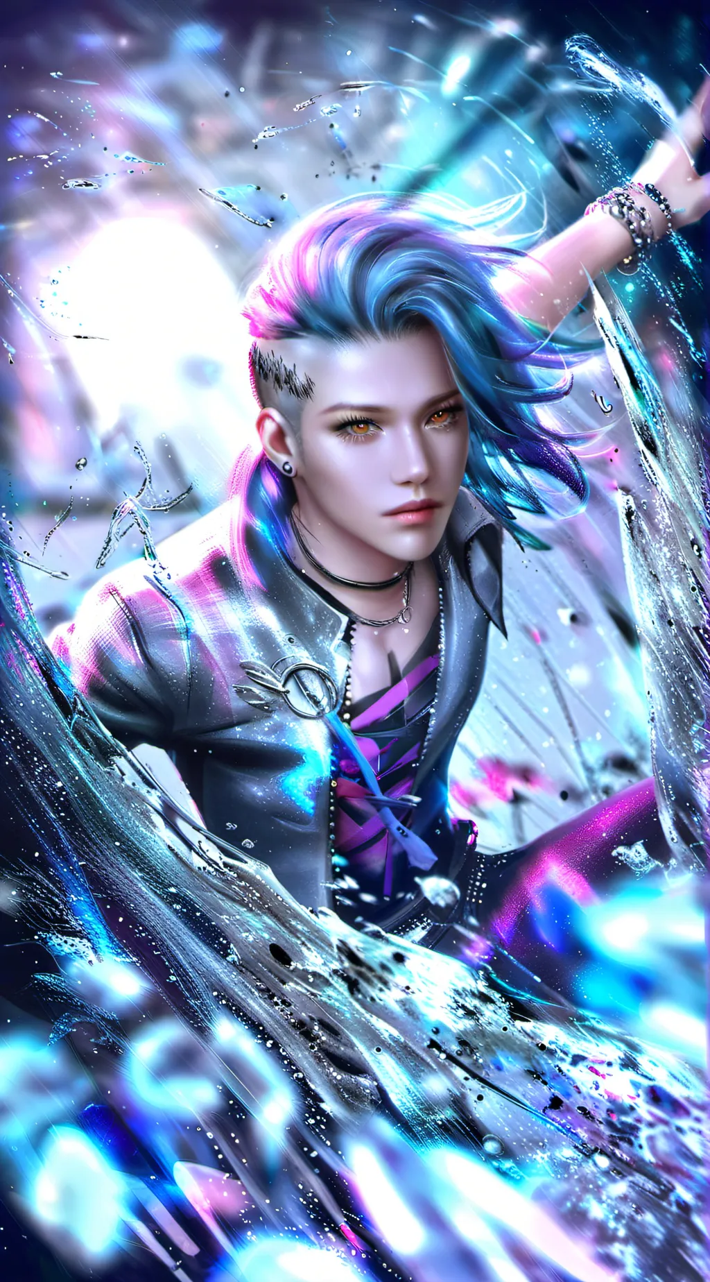 ai character: Damion background