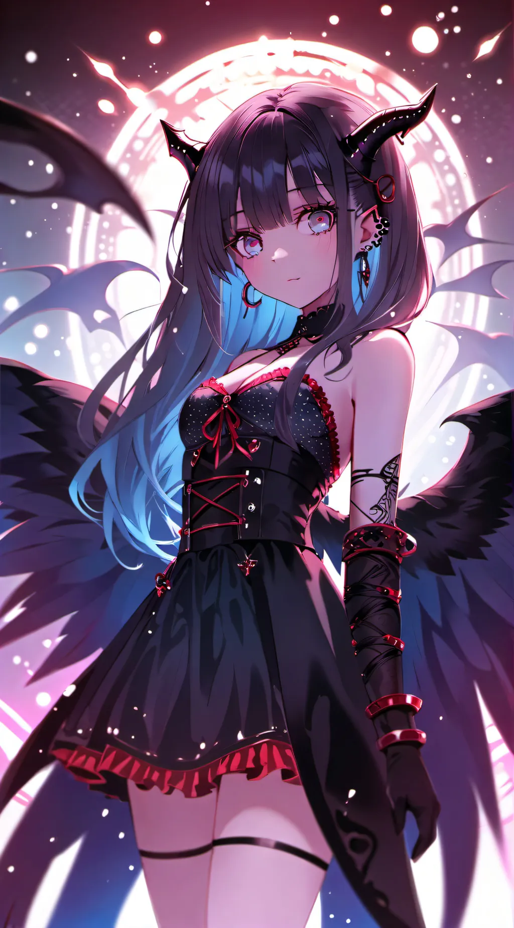 ai character: sakora  background