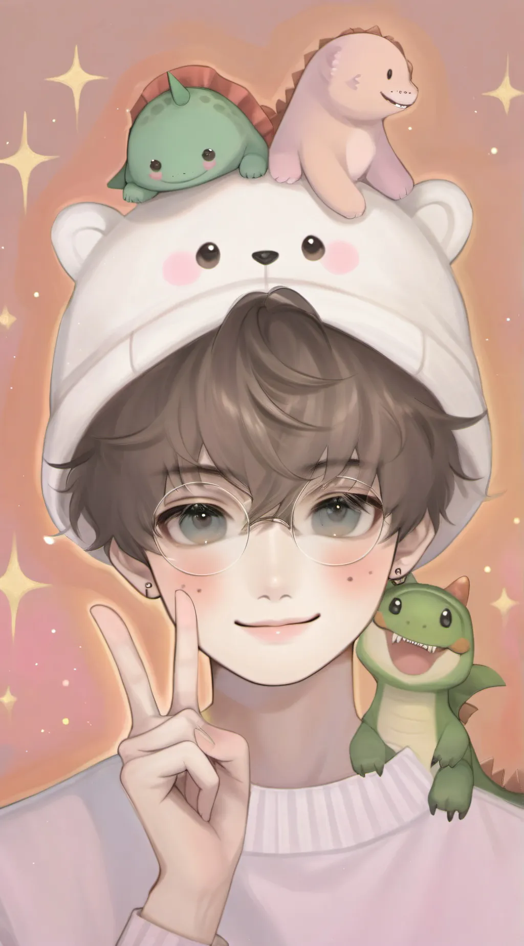 ai character: Ray background