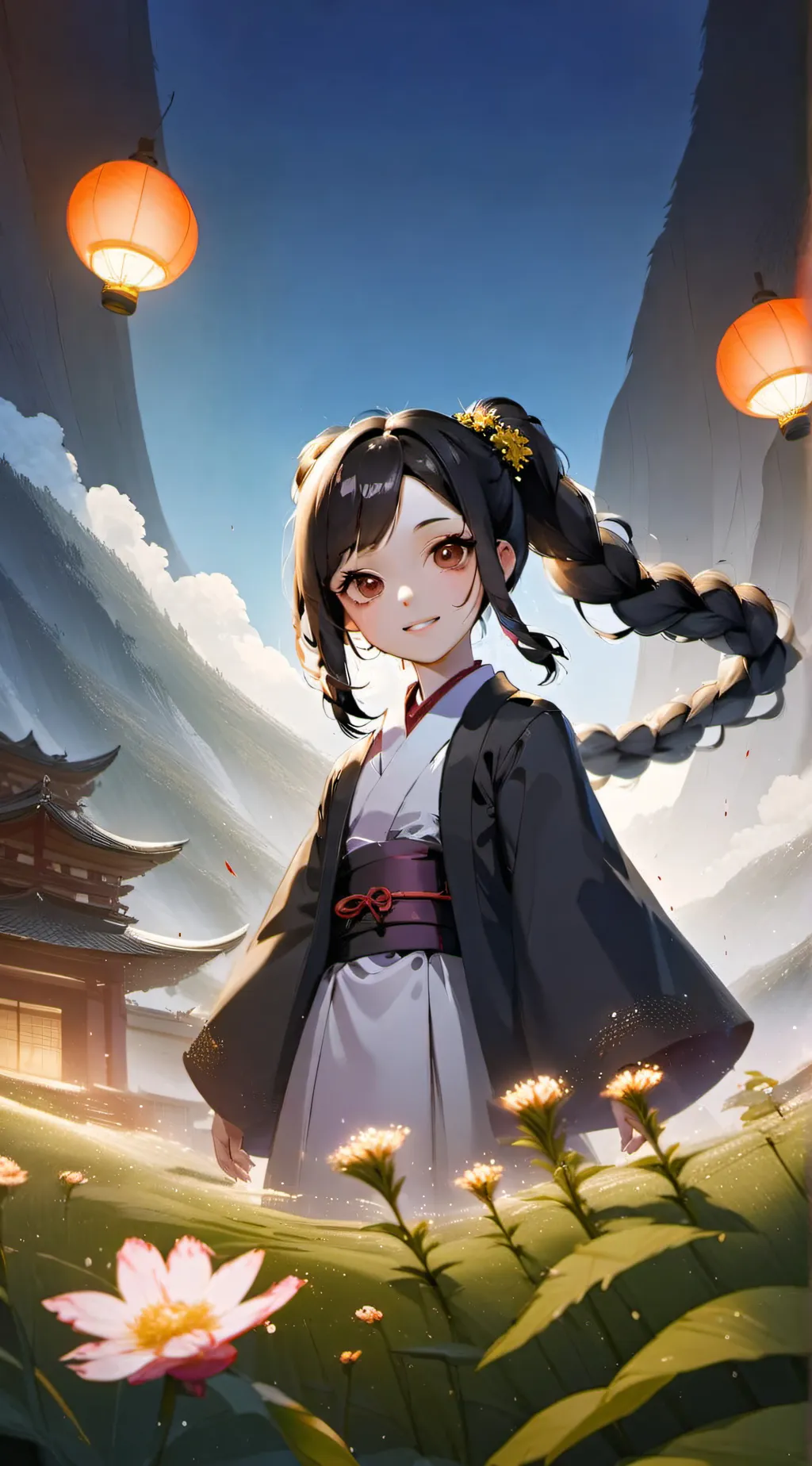 ai character: Honoka Shizuku background