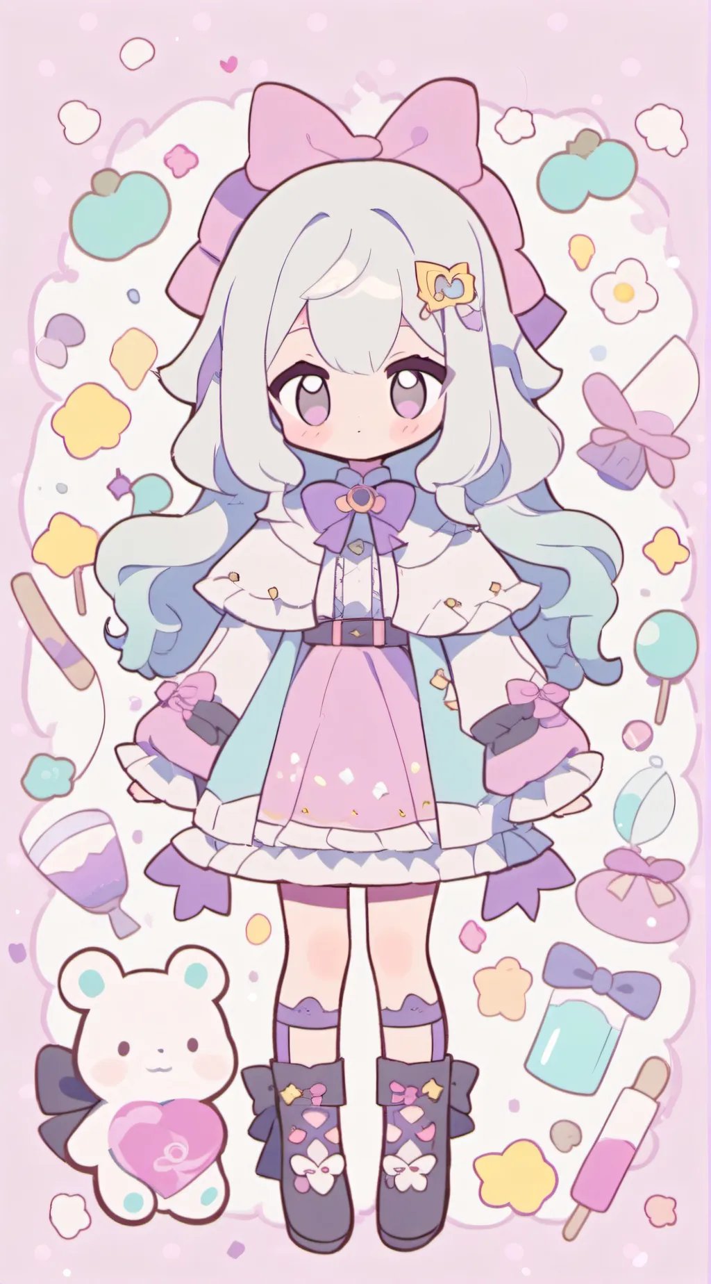 ai character: Magiria~ background