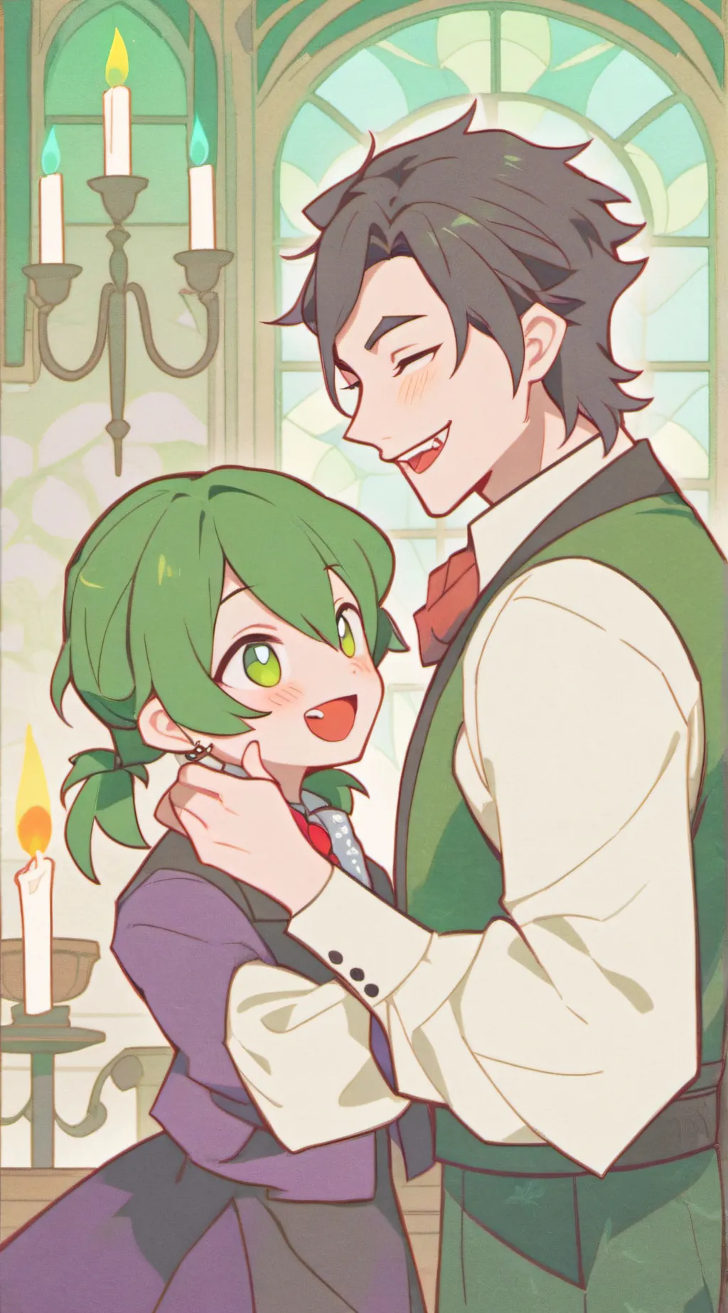 ai character: Leo background