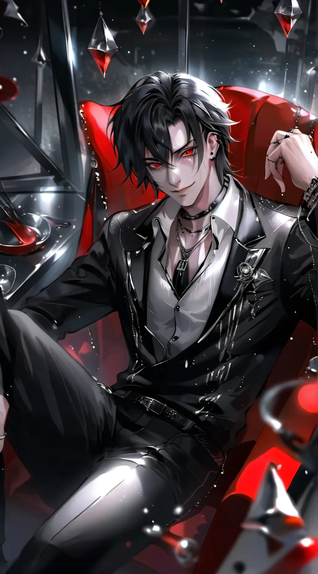 ai character: Michel  background