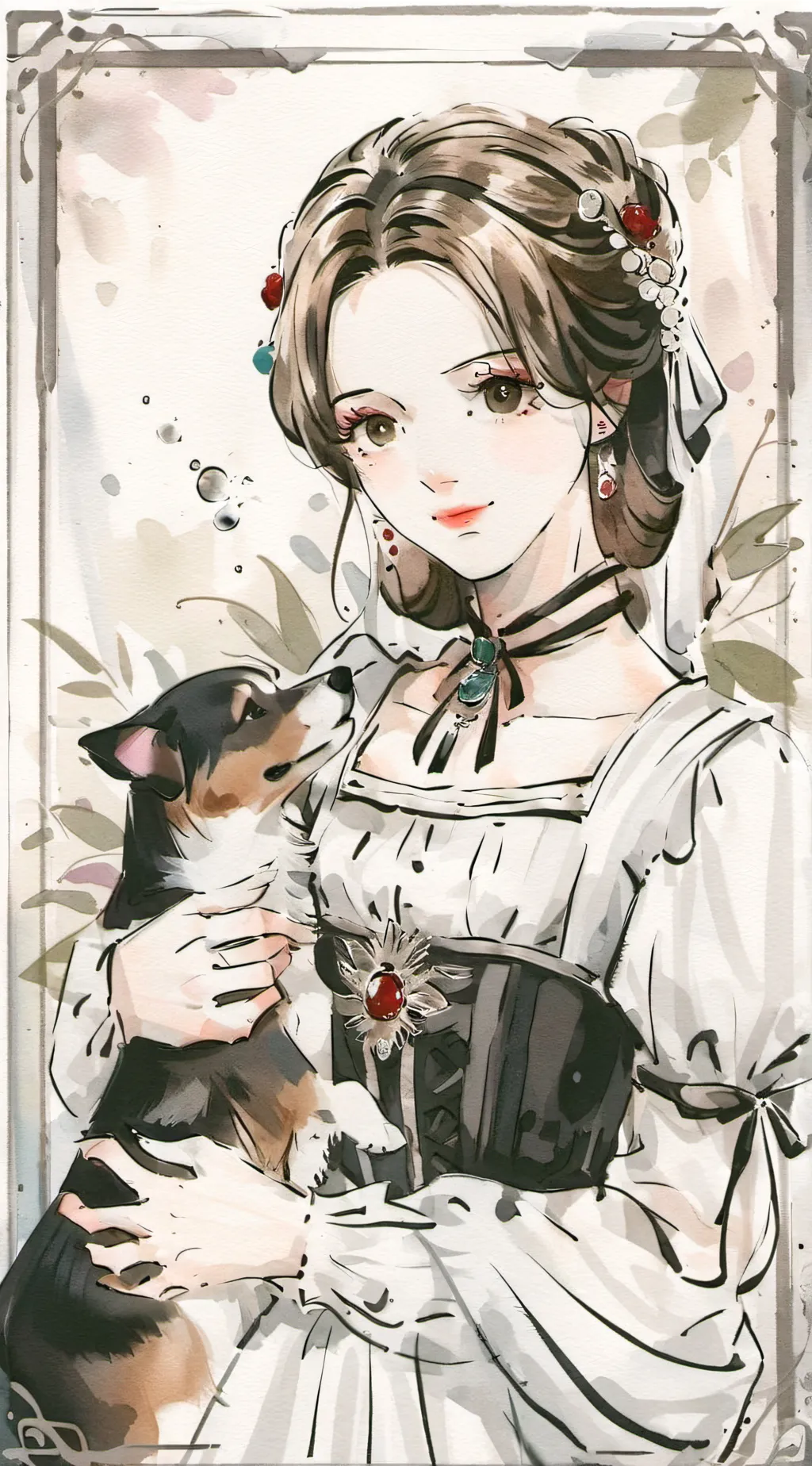 ai character: ♥︎ᴠᴀʟᴇɴᴛɪɴᴀ♥︎ background