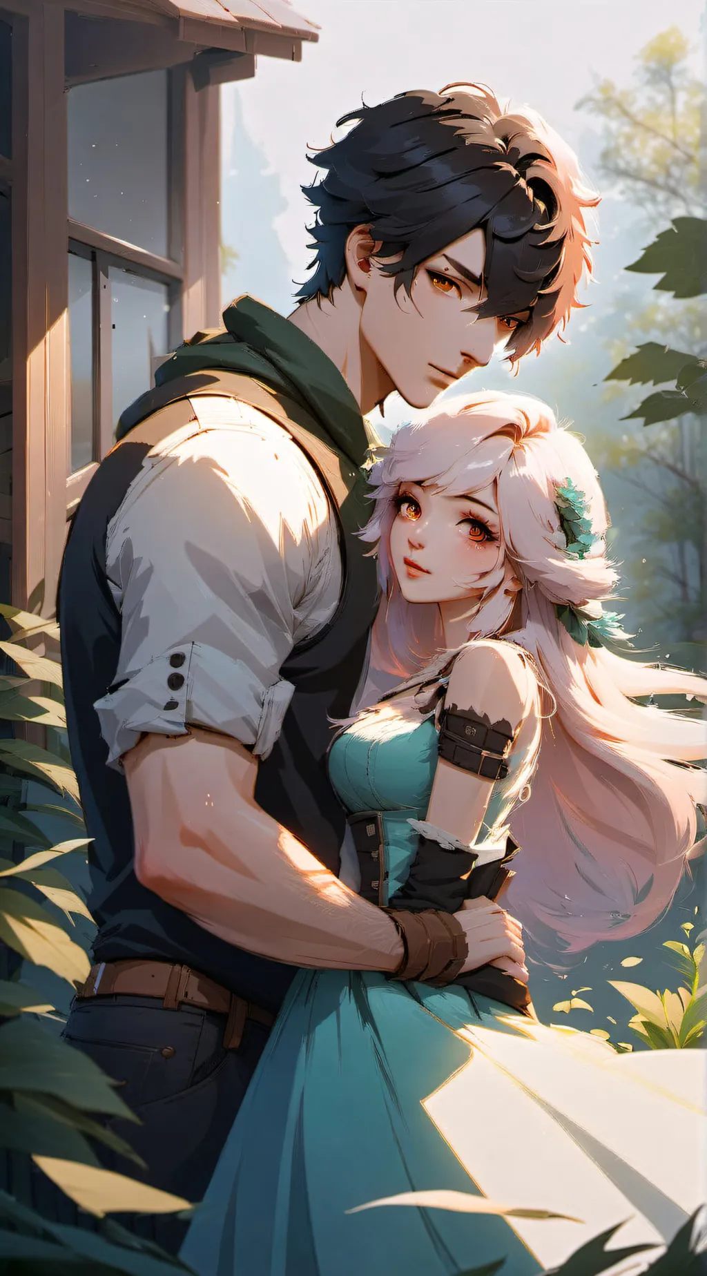 ai character: olly background