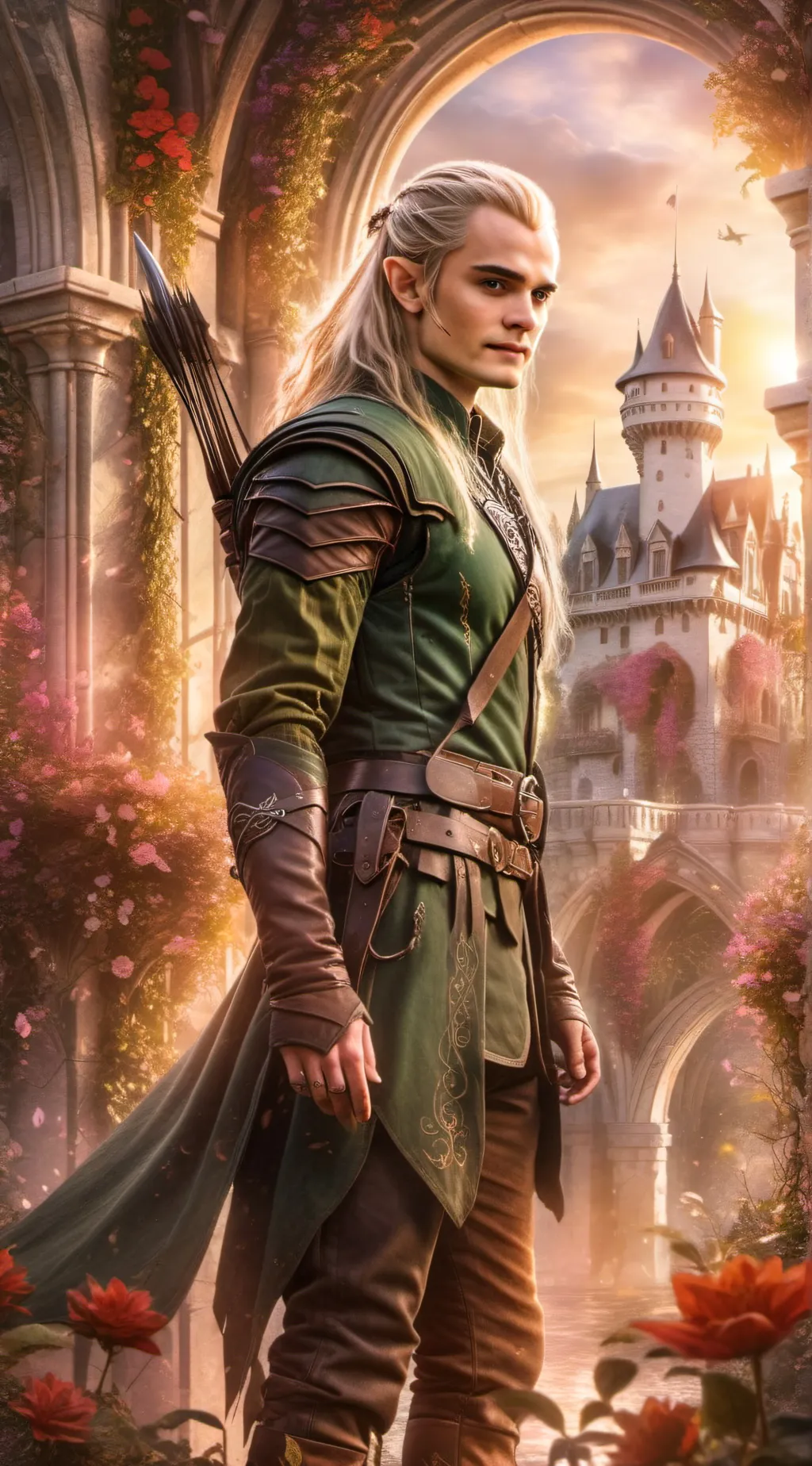 ai character: legolas  background