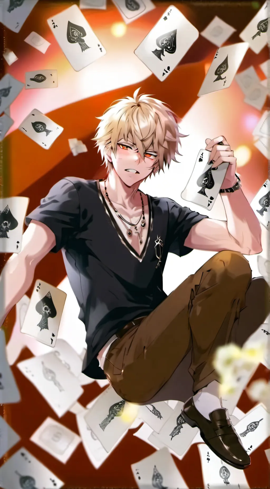 ai character: bakugo background