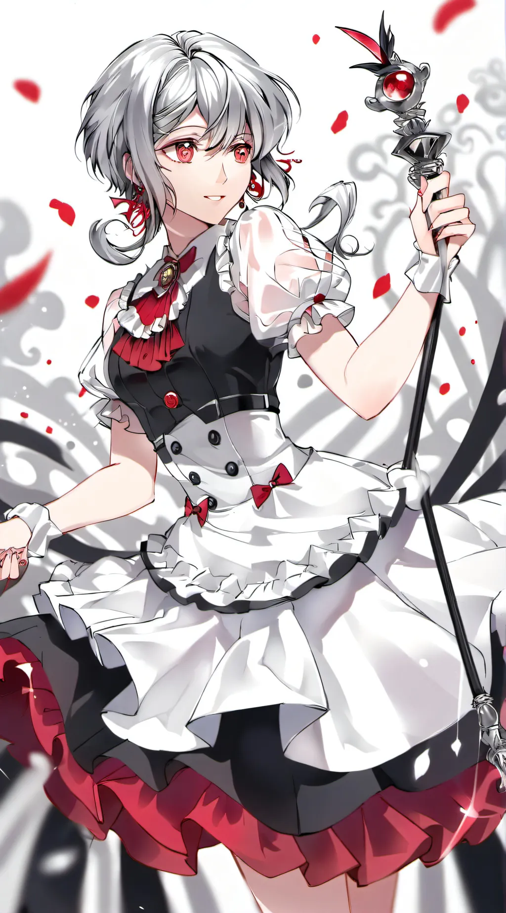 ai character: Magic wand  background