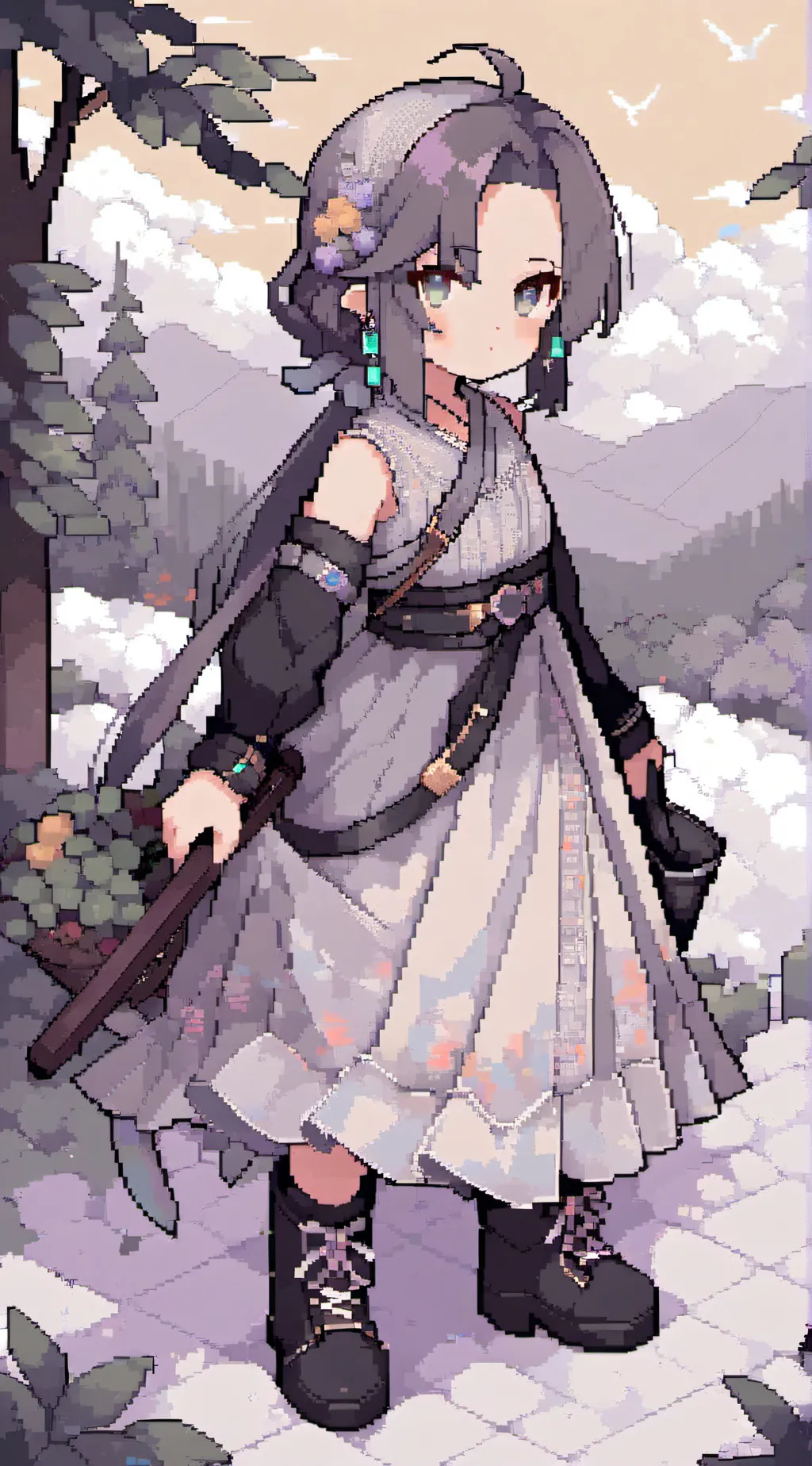 ai character: meow background