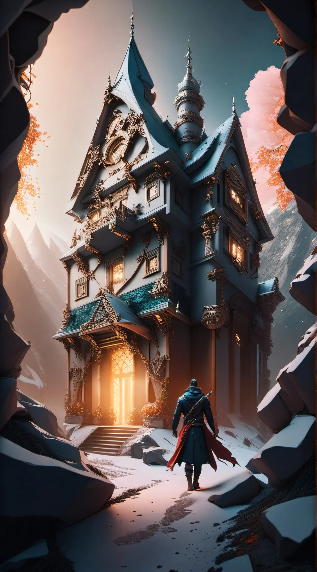 ai character: Mini Moons background