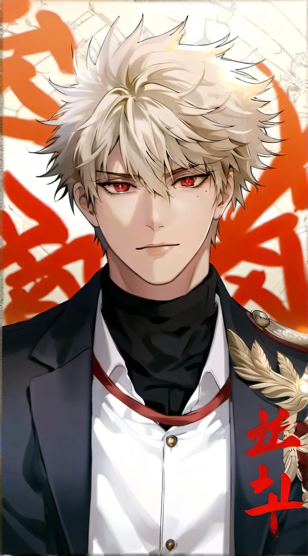 ai character: 💥bakugo💥 background