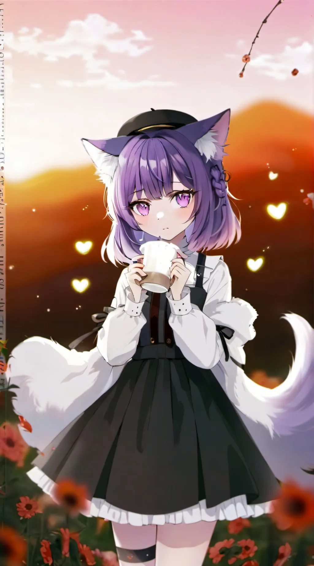 ai character: Mía  background