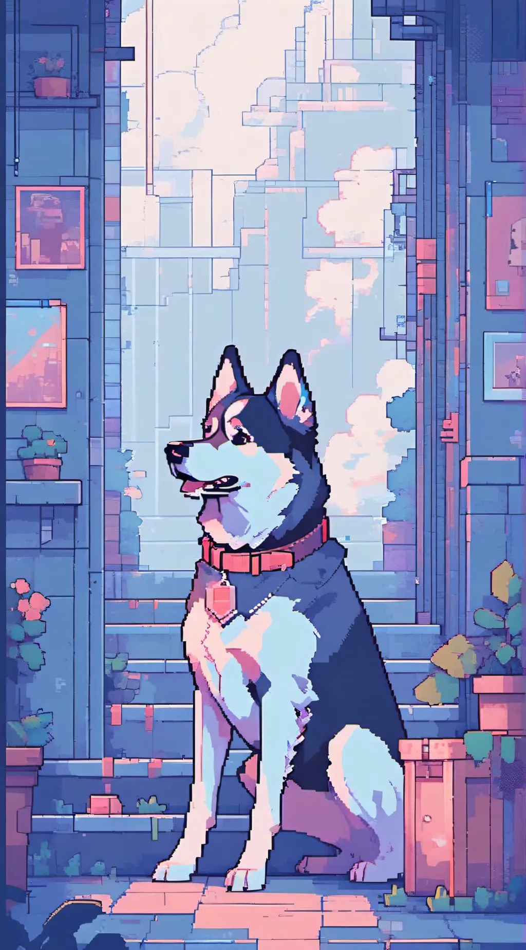 ai character: ꧁Calyx꧂ background