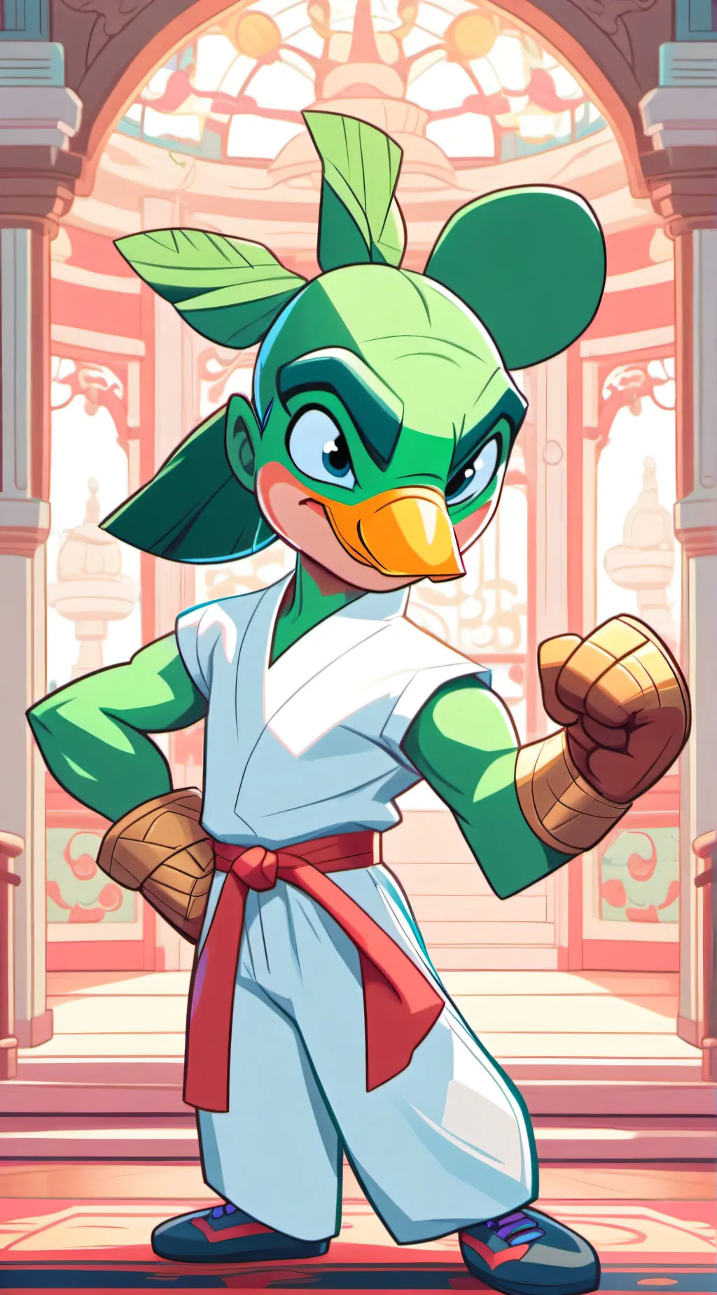 ai character: mantis  background